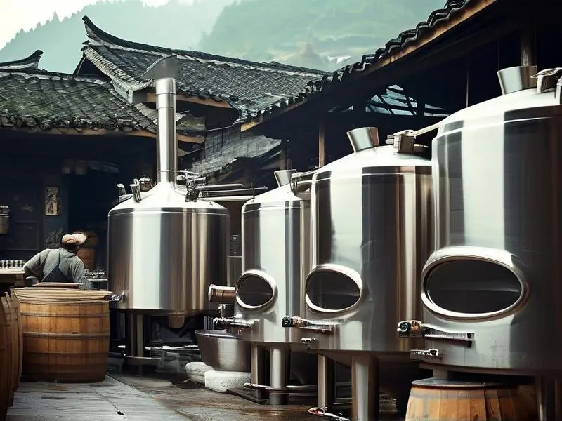 贵州酿酒机械实际操作场景