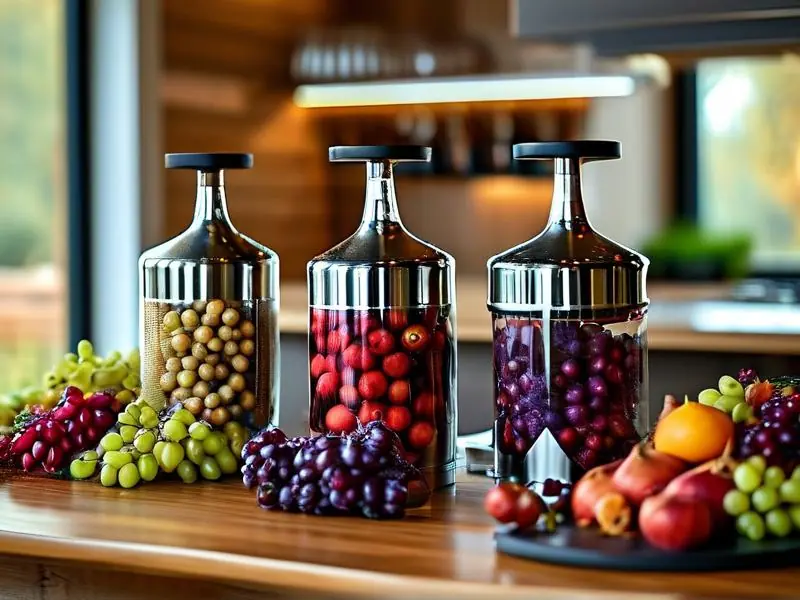 家用果酒酿造设备套装展示