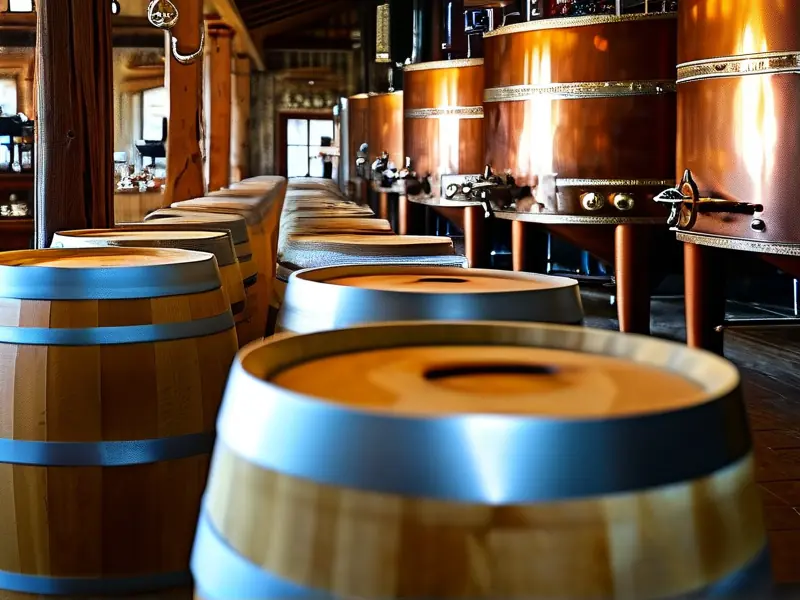 传统酿酒工坊工作场景展示