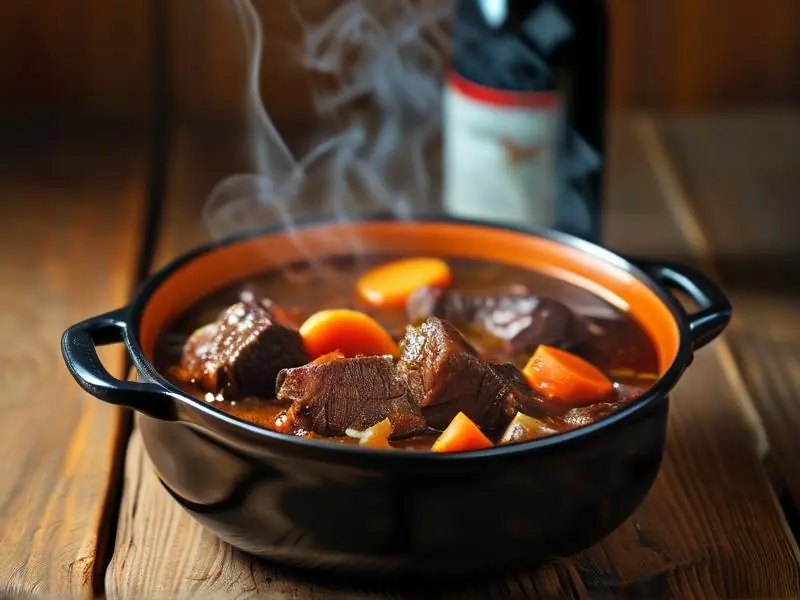 红酒炖牛肉成品图
