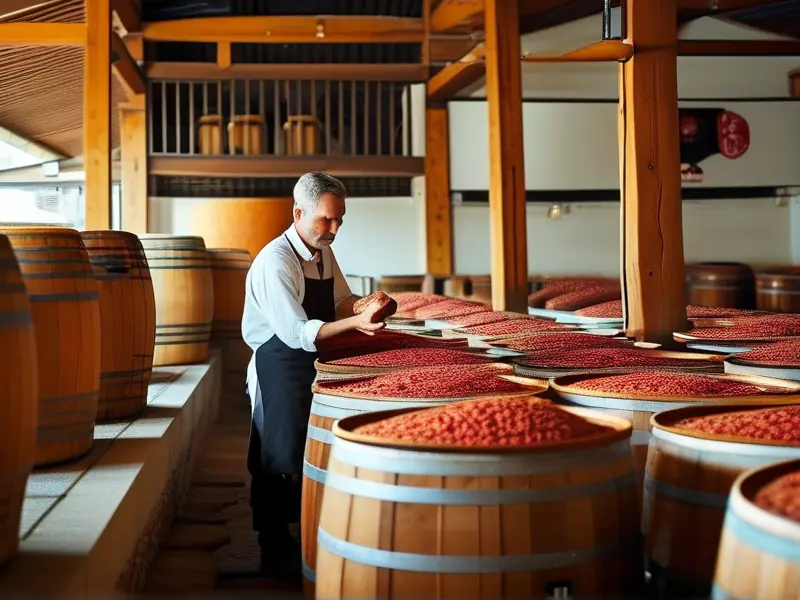 红曲酒酿造过程