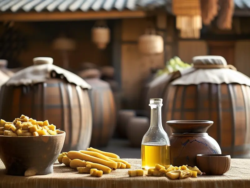 专业酿酒师示范黄精泡酒的正确方法