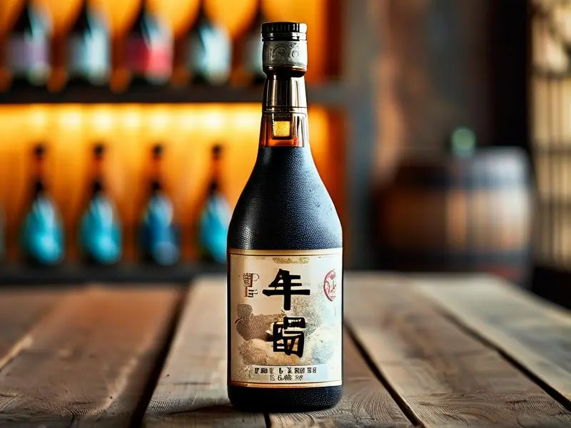 胡国坊九年真酿白酒展示