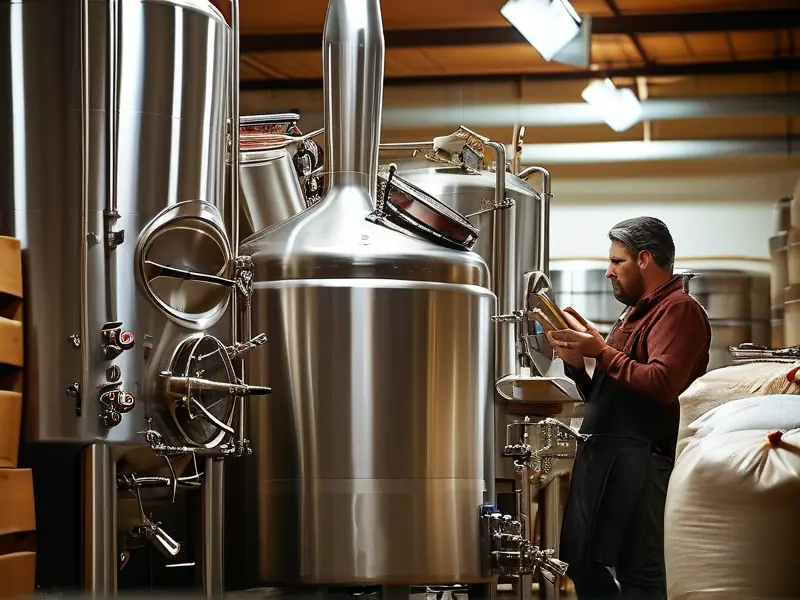 家庭作坊酿酒设备实景展示