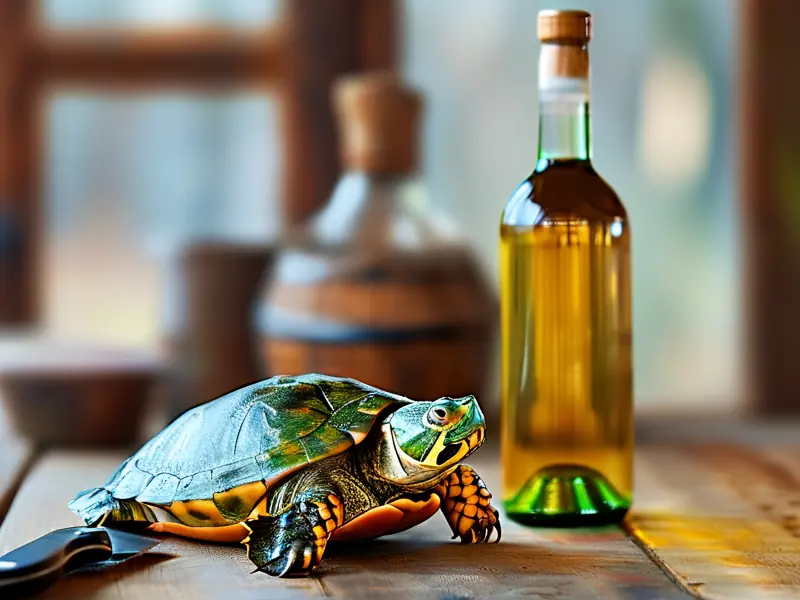 制作甲鱼血酒所需材料展示图