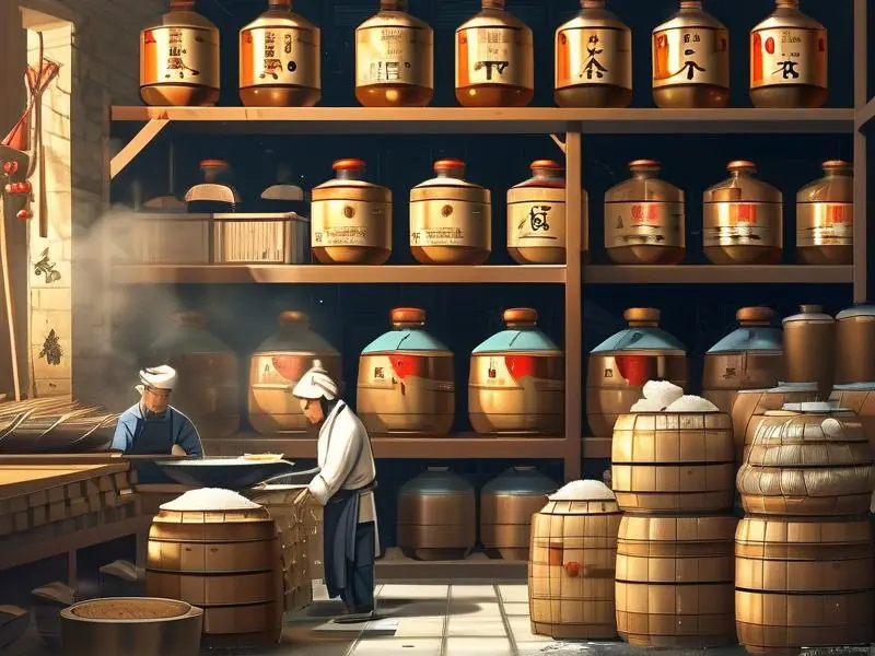 酱香型白酒酿造工艺流程图解