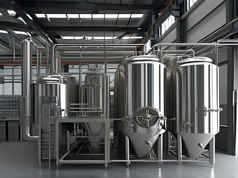 江苏啤酒酿造设备生产线展示