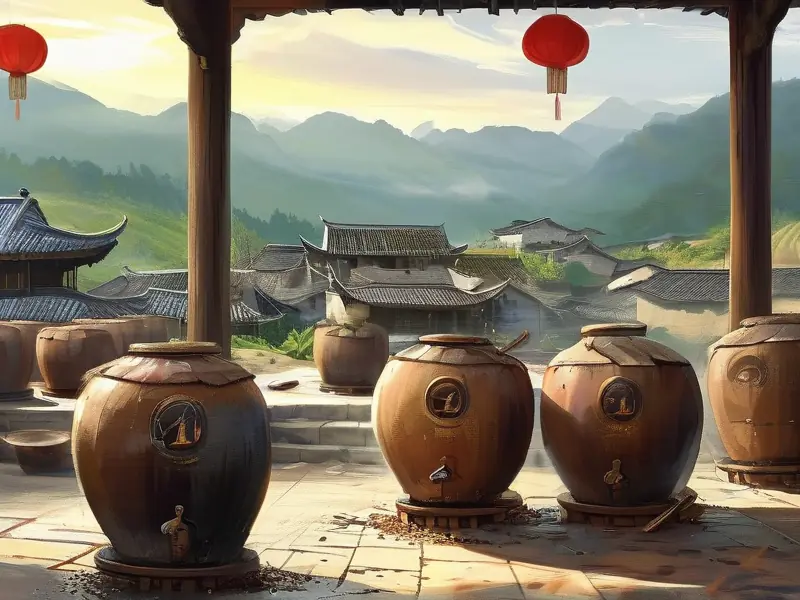江西传统酿酒工艺展示
