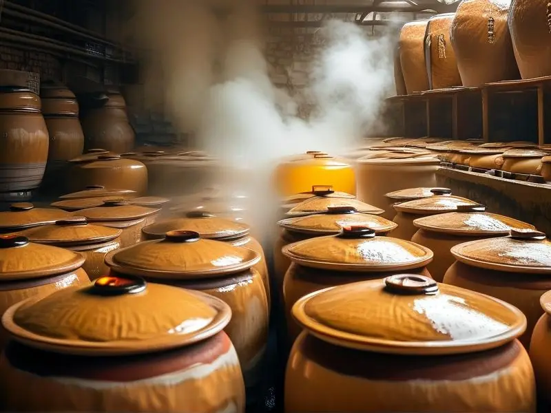 酱香酒传统酿造工艺实景展示