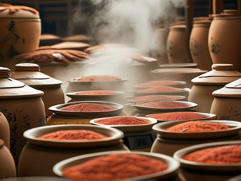 酱香型白酒传统工艺现场实拍:酒师翻醅与陶坛发酵过程