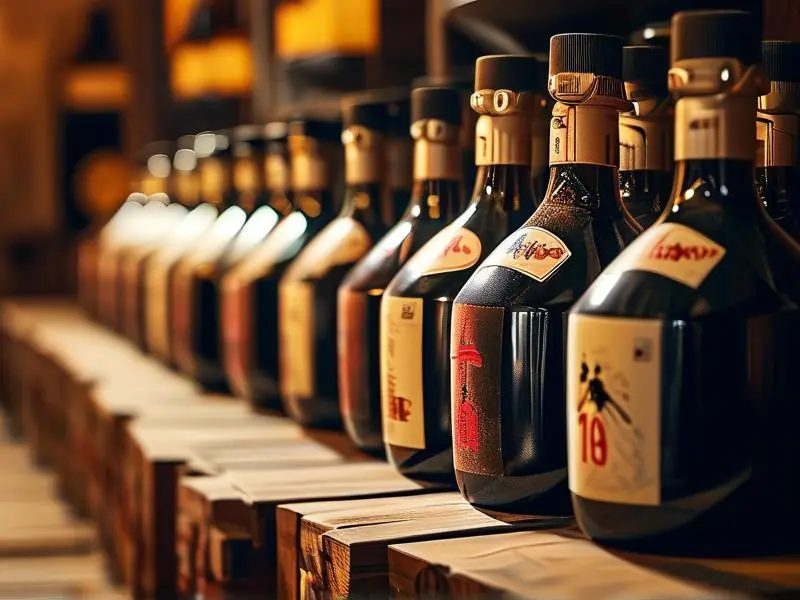 专业酒窖中陈年酱香型白酒储藏实景