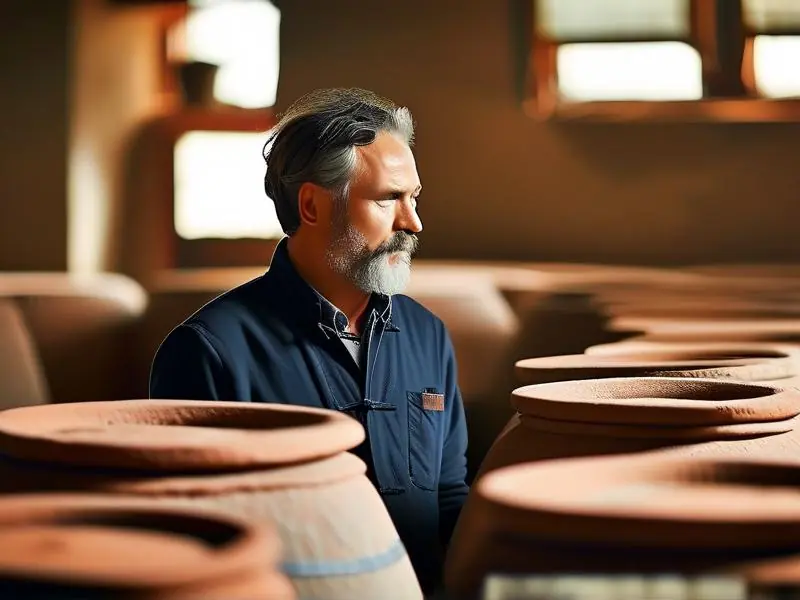 酱香型白酒传统发酵工艺现场实拍