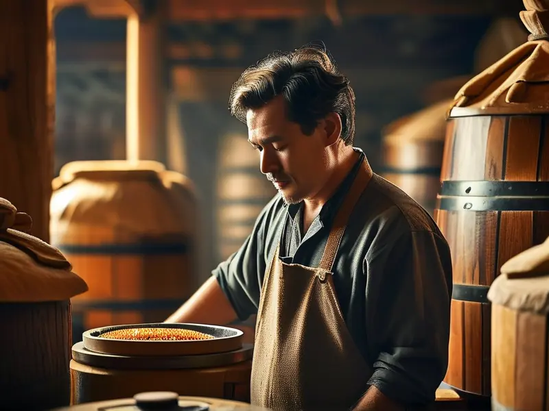 酱香型白酒制作过程中的发酵检查