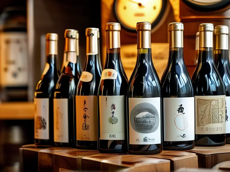 专业储存环境中的酱香型白酒展示
