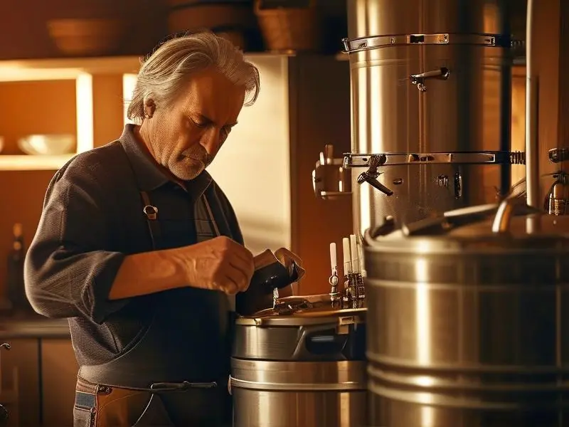 家庭白酒酿酒实际操作场景