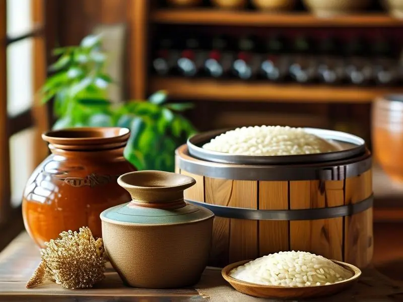 家庭大米酿酒方法和步骤示意图