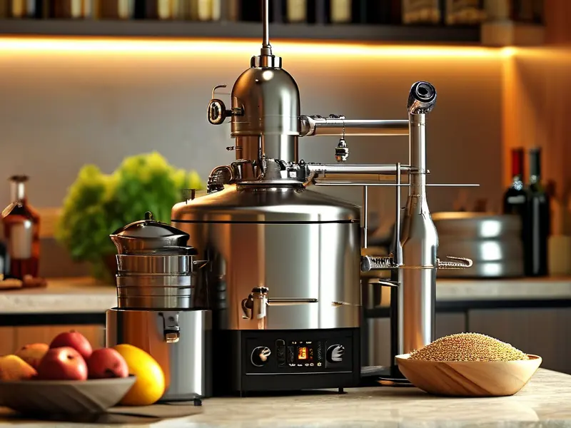 家庭酿酒设备摆放示意图