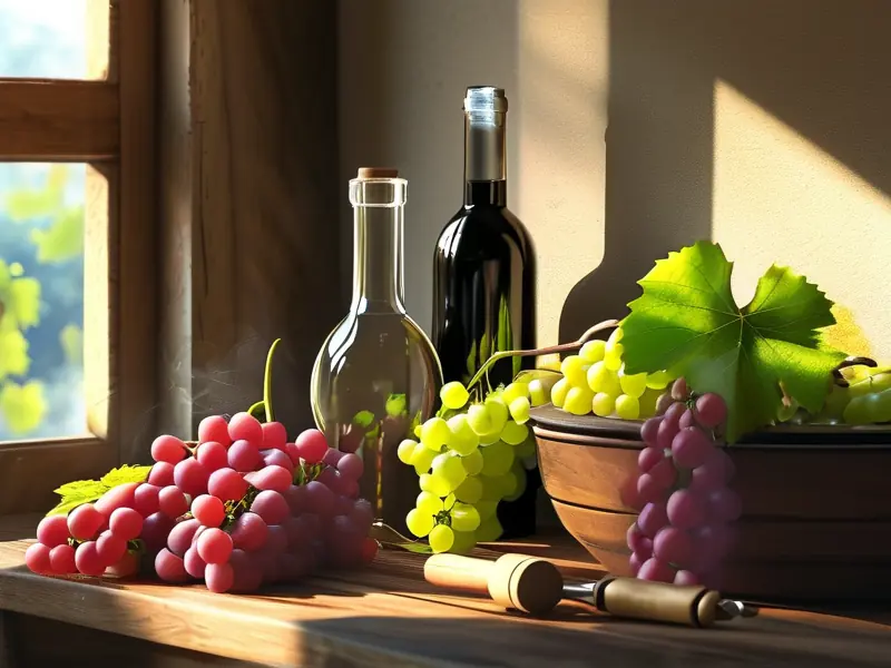 家庭自酿葡萄酒原料准备过程实拍