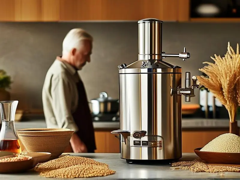 家用白酒酿造设备实景使用图