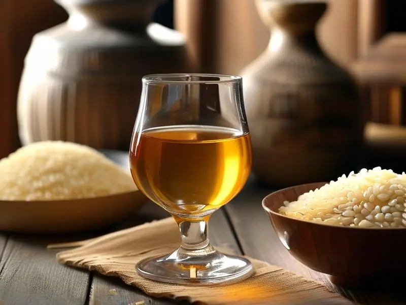 精酿米酒与酿酒原料