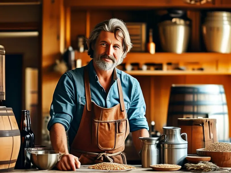 精酿啤酒制作过程