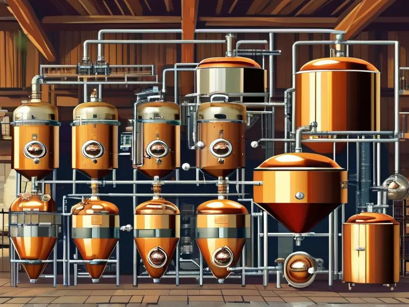 酒的酿酒技术工艺流程示意图