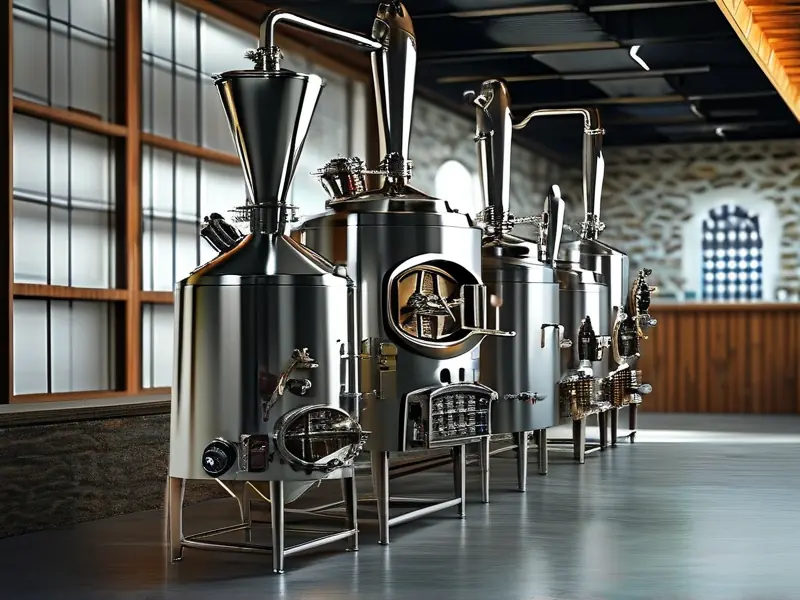 酒龙泉酿酒设备展示图