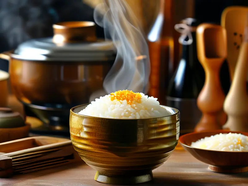 酒米饭制作成品展示