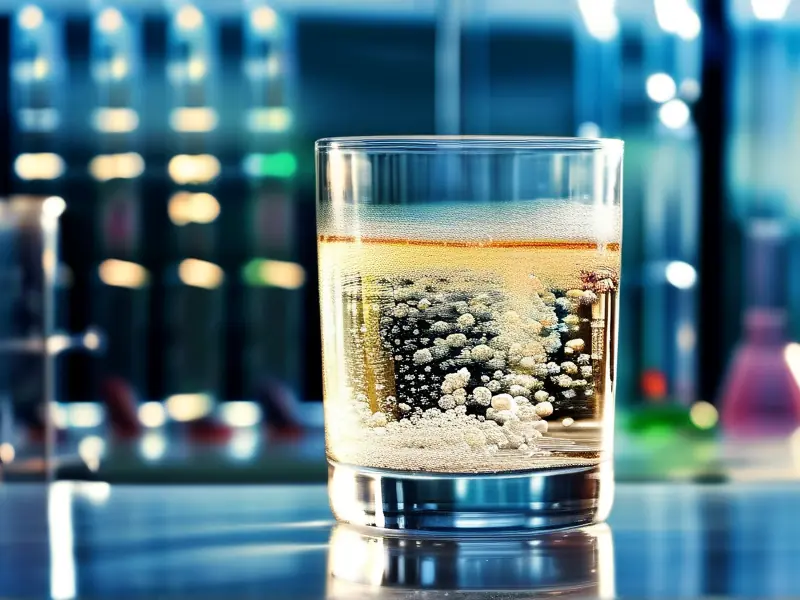 水转化为酒的示意图展示发酵过程