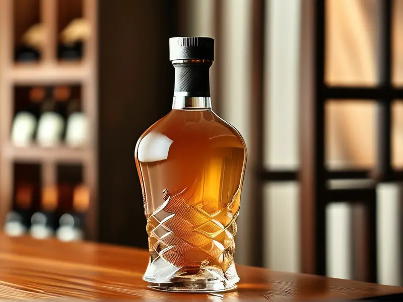 久藏真酿52度白酒实拍图