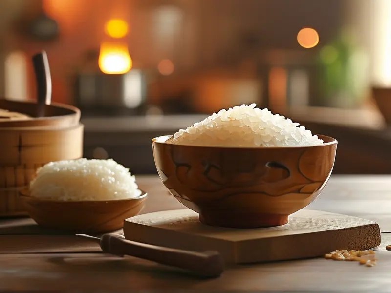 酒米制作过程展示