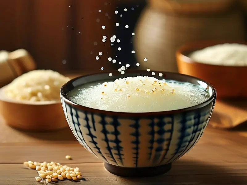 酒酿发酵过程示意图