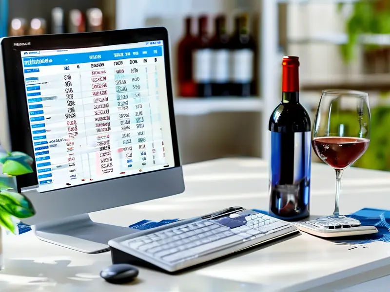 酒水销售明细表示例表格