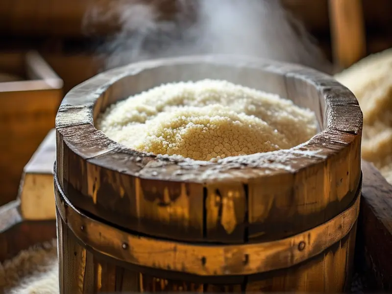 酒糟再次发酵酿酒过程实拍