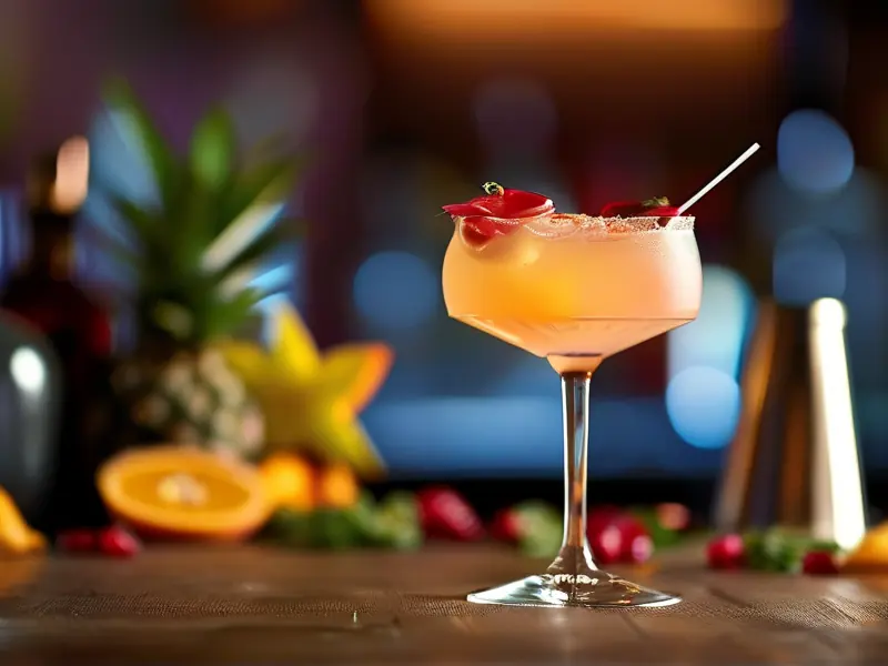 鸡尾酒配方展示