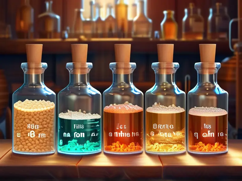 粮食酿酒物理变化与化学变化过程示意图