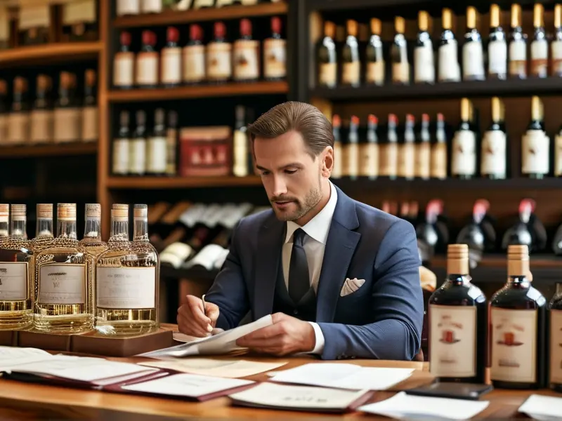 白酒销售所需证件展示