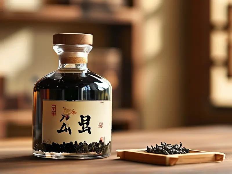 传统蚂蚁酒泡制过程实拍图