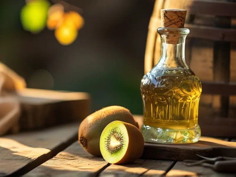 猕猴桃烧酒酿制原料和工具展示