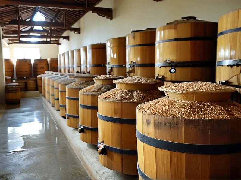 米林琼白酒酿造过程展示
