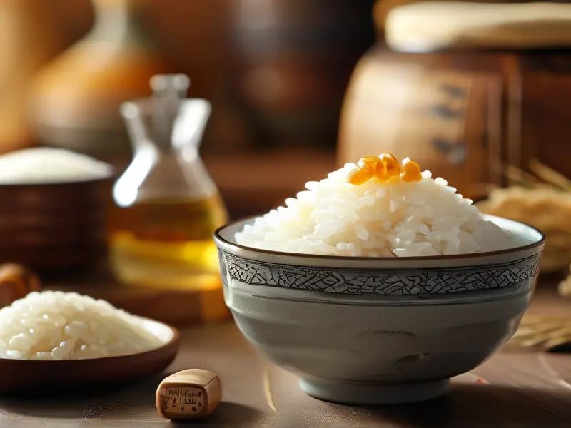 家庭自制米酒成品展示