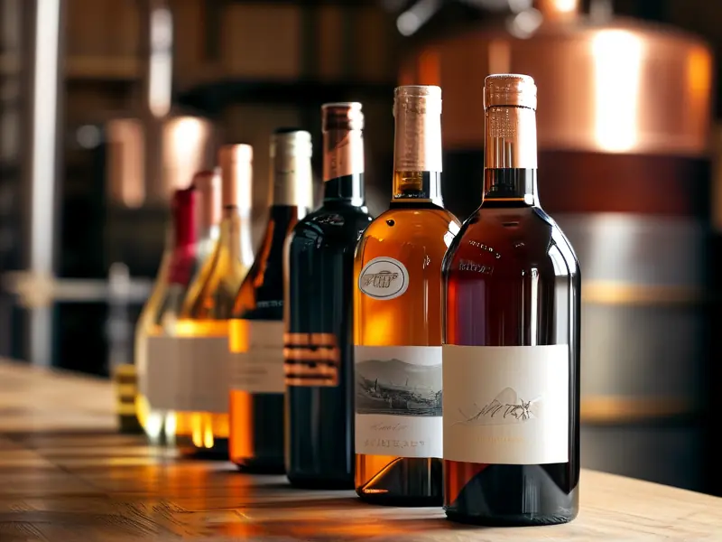 多种纯粮白酒品牌展示及酿酒设备