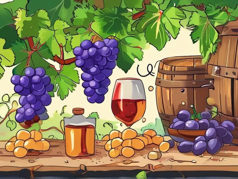 家庭酿葡萄酒步骤示意图