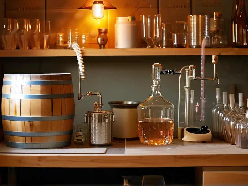 专业家庭酿酒器具套装展示