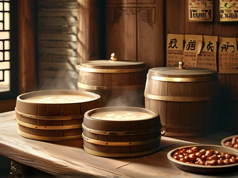 传统白酒发酵过程与时间控制实景展示