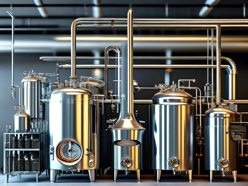 酿酒设备成套设备展示