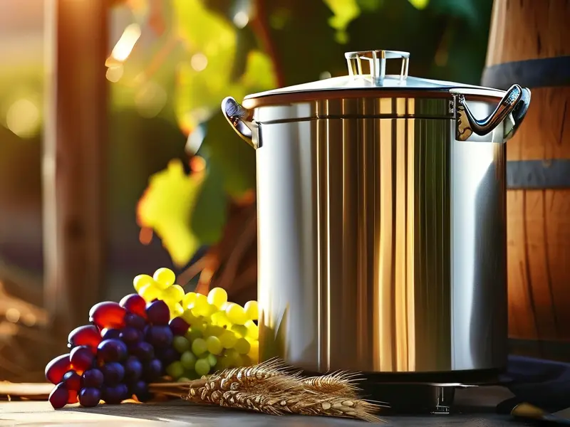 2024年最新款不锈钢酿酒设备展示