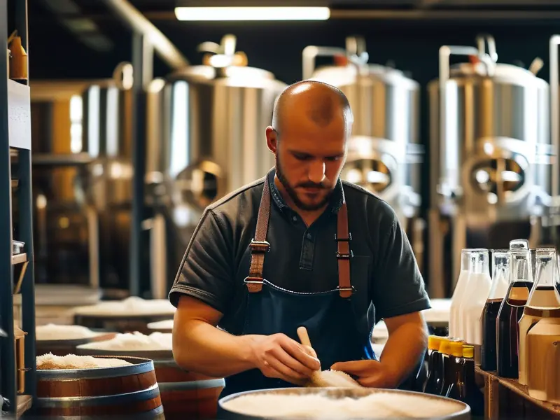 酿酒师培训机构学员学习酿酒技术