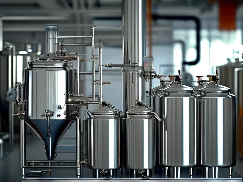 专业不锈钢酿酒设备组图