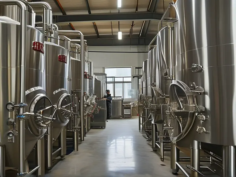 酿造白酒设备厂家车间内景